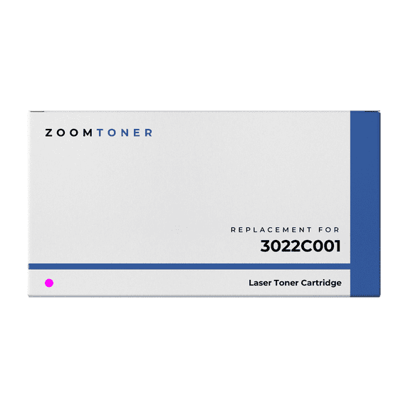 Zoomtoner Compatible with Canon 3022C001 Laser Toner Cartridge - Regular Yield - Magenta