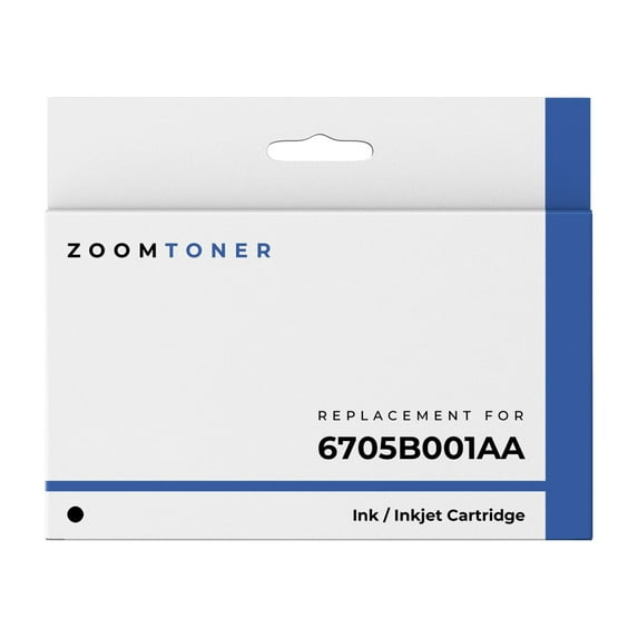 Zoomtoner Compatible with Canon 6705B001AA Ink / Inkjet Cartridge - Regular Yield - Black