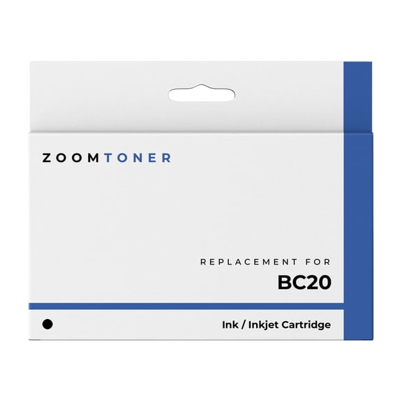 Zoomtoner Compatible with Canon BC20 Ink / Inkjet Cartridge - Regular Yield - Black