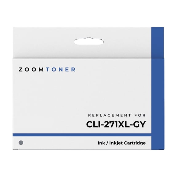 Zoomtoner Compatible with Canon CLI-271XL-GY Ink / Inkjet Cartridge - High Yield - Gray