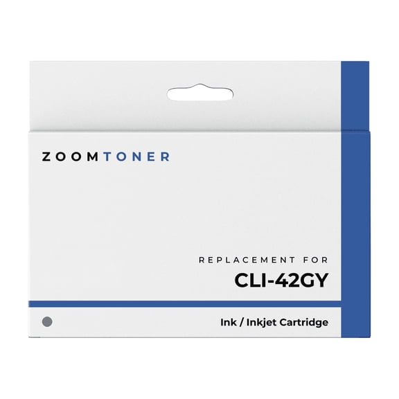 Zoomtoner Compatible with Canon CLI-42GY Ink / Inkjet Cartridge - Regular Yield - Gray