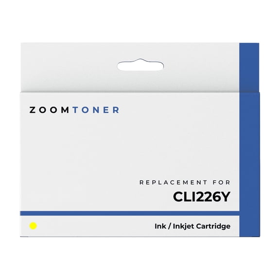 Zoomtoner Compatible with Canon CLI226Y Ink / Inkjet Cartridge - Regular Yield - Yellow