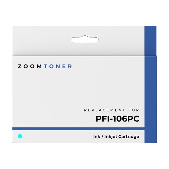 Zoomtoner Compatible with Canon PFI-106PC Ink / Inkjet Cartridge - Regular Yield - Photo Cyan