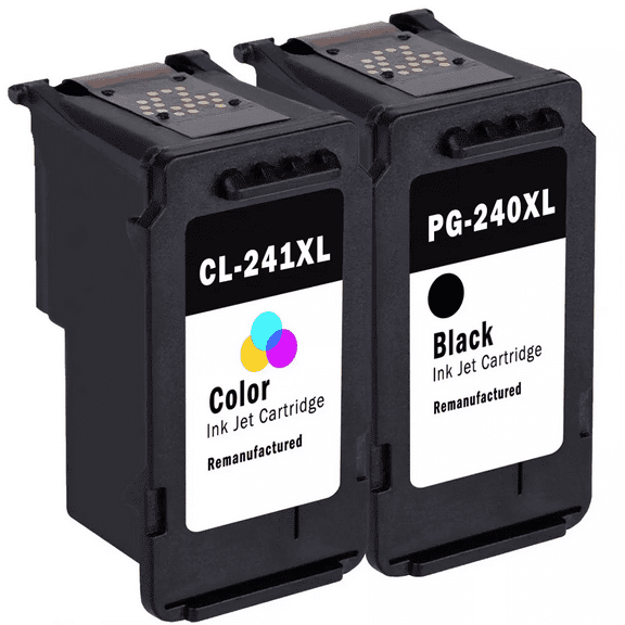 Zoomtoner Compatible with Canon PG240XL / CL241XL Ink / Inkjet Cartridge - High Yield - Black Cyan Magenta Yellow