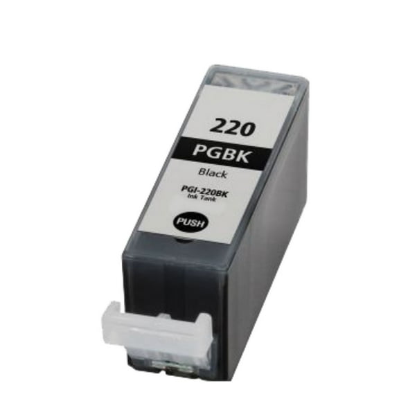 Zoomtoner Compatible with Canon PGI220BK Ink / Inkjet Cartridge - Regular Yield - Black