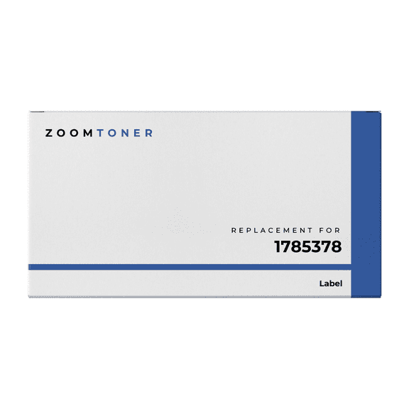 Zoomtoner Compatible with DYMO 1785378 Label - Regular Yield -
