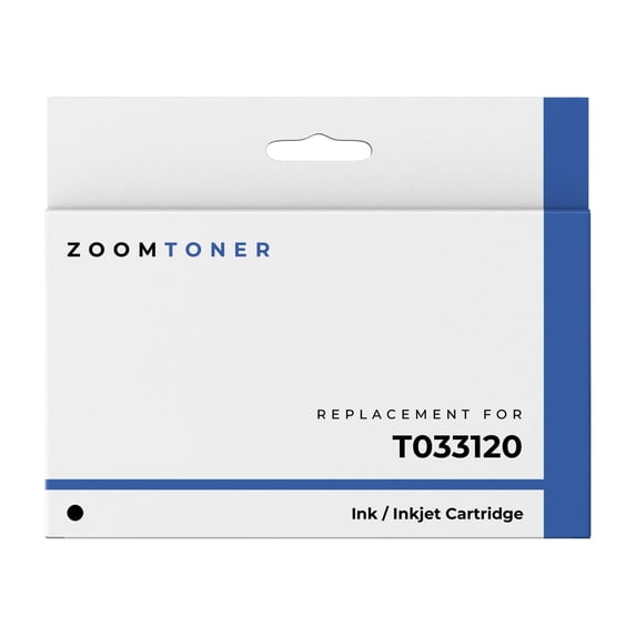 Zoomtoner Compatible with Epson T033120 Ink / Inkjet Cartridge - Regular Yield - Black