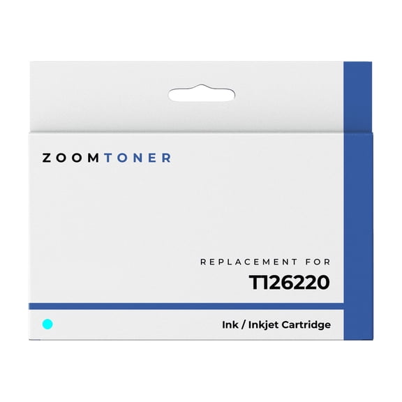 Zoomtoner Compatible with Epson T126220 Ink / Inkjet Cartridge - High Yield - Cyan