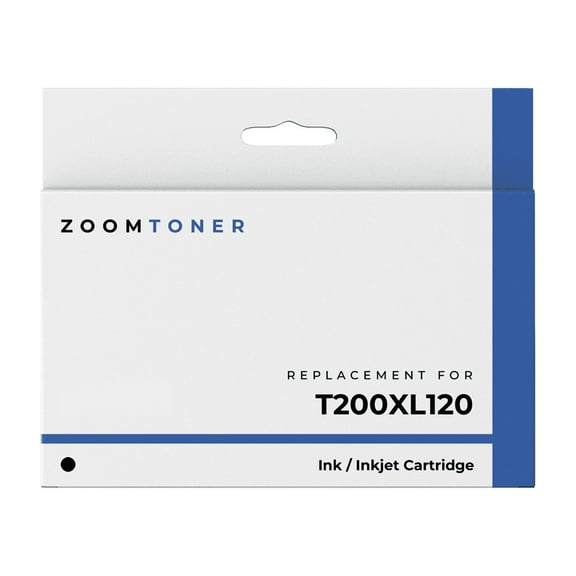 Zoomtoner Compatible with Epson T200XL120 Ink / Inkjet Cartridge - High Yield - Black