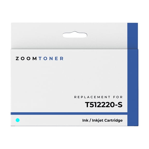 Zoomtoner Compatible with Epson T512220-S Ink / Inkjet Cartridge - Regular Yield - Cyan