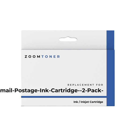 Zoomtoner Compatible with Francotyp FP Ultimail Postage Ink Cartridge (2-Pack) Ink / Inkjet Cartridge - Regular Yield -