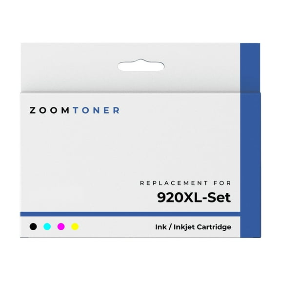 Zoomtoner Compatible with HP 920XL Set Ink / Inkjet Cartridge - Regular Yield - Black Cyan Magenta Yellow