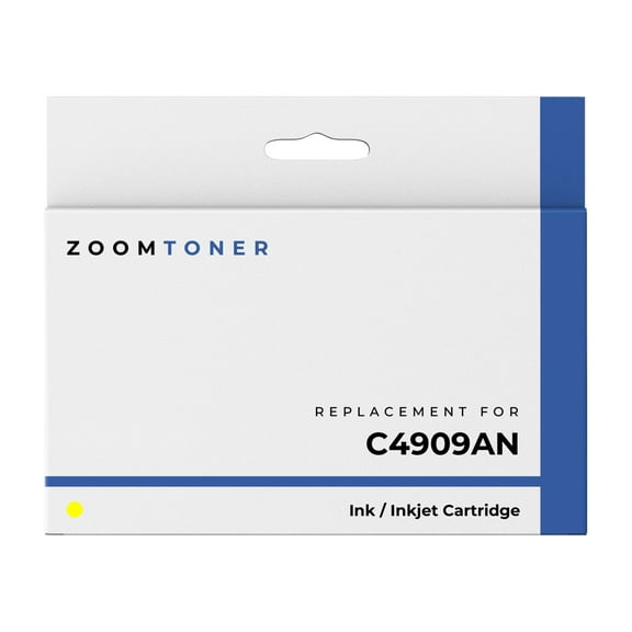 Zoomtoner Compatible with HP C4909AN Ink / Inkjet Cartridge - High Yield - Yellow