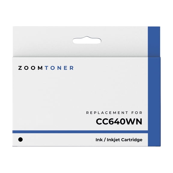 Zoomtoner Compatible with HP CC640WN Ink / Inkjet Cartridge - Regular Yield - Black