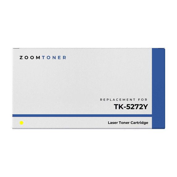 Zoomtoner Compatible with Kyocera Mita TK-5272Y Laser Toner Cartridge - Regular Yield - Yellow
