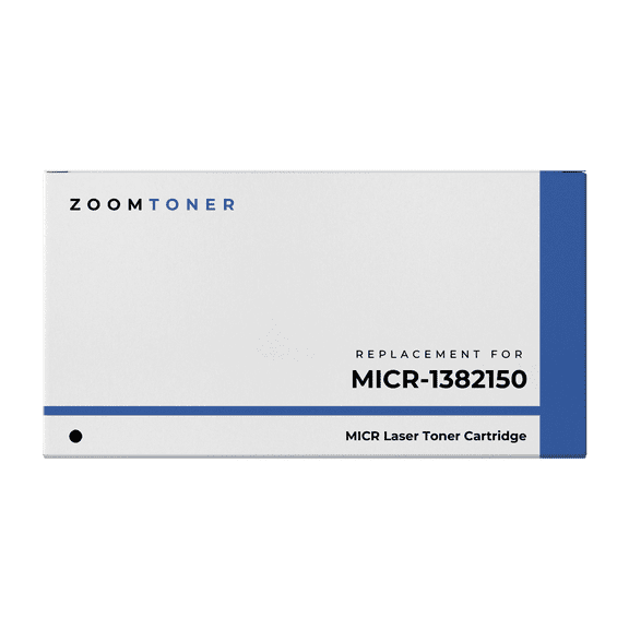 Zoomtoner Compatible with Lexmark IBM 1382150 MICR Laser Toner Cartridge - Regular Yield - Black