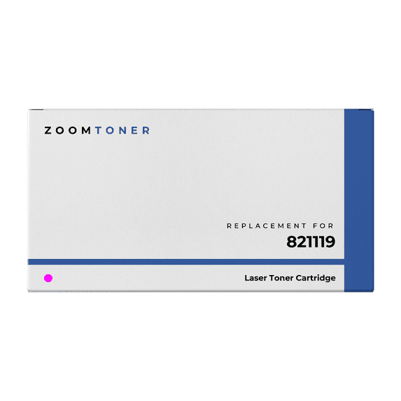 Zoomtoner Compatible with Ricoh 821119 Laser Toner Cartridge - Regular Yield - Magenta