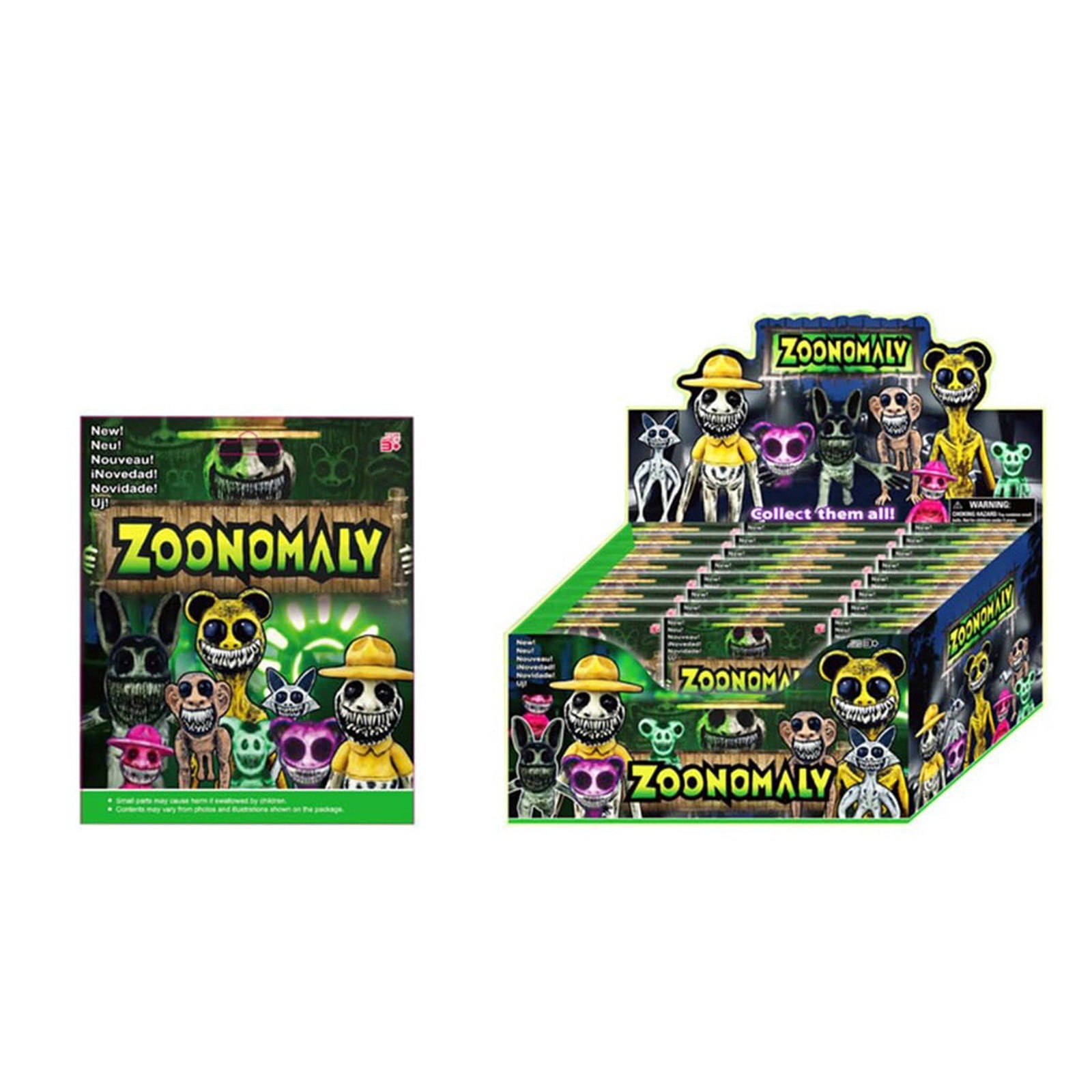 Zoonamoly - Zoo Anomaly - Zoonomaly Horror Game Mini Figures Zoo ...