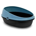 thumbnail image 1 of Zoonee ECO Open Top Cat Litter Box with Removable Sifting Pan, 100% Recycled Plastic, 1 of 2