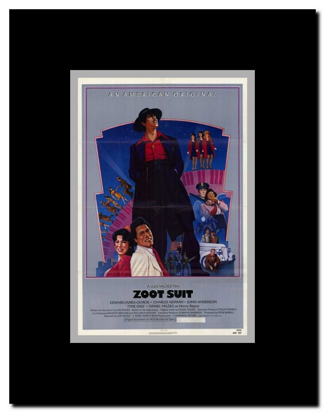 Zoot Suit Framed Movie Poster