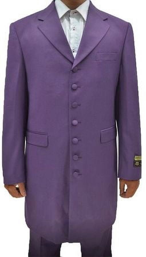 purple big and tall zoot suit