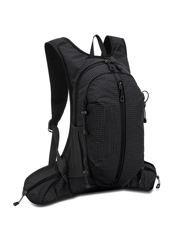 18L Hiking Backpack Lightweight Nylon Daypack with Hydration Sleeve, Breathable Trail Running Pack for Men Women
