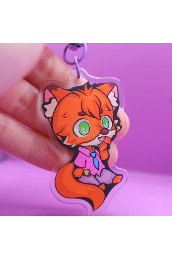 Zootopia 2 Chibi Nick Wilde Keychain! (1 keychain)