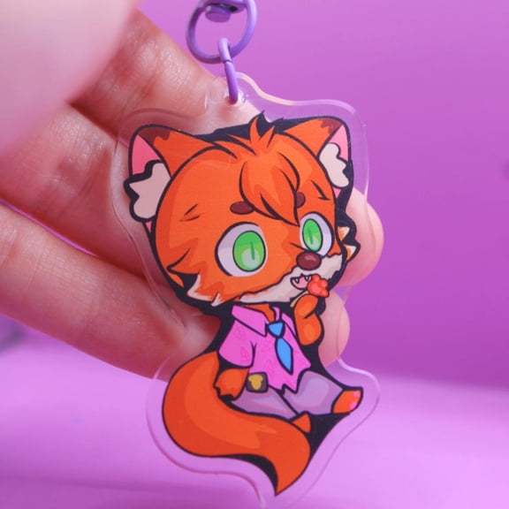 Zootopia 2 Chibi Nick Wilde Keychain! (1 keychain)