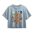 thumbnail image 1 of Zootopia 2 - Judy And Nick On The Case - Kids Youth Girl Short Sleeve Boxy Tee, 1 of 5