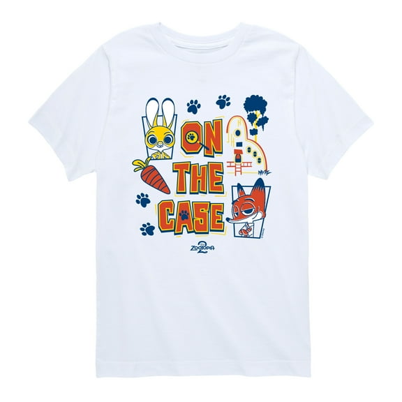 Zootopia 2 - Judy And Nick On The Case - Toddler Short Sleeve Graphic T-Shirt