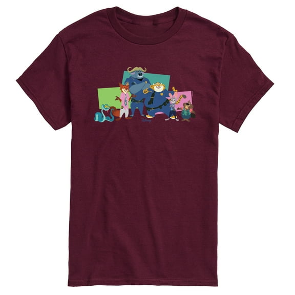Zootopia 2 - Nick, Judy, And Friends - Men's Short Sleeve Graphic T-Shirt