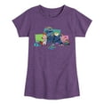 thumbnail image 1 of Zootopia 2 - Nick, Judy, And Friends - Toddler Girls Short Sleeve T-Shirt, 1 of 4