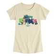 thumbnail image 1 of Zootopia 2 - Nick, Judy, And Friends - Toddler Girls Short Sleeve T-Shirt, 1 of 4