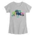 thumbnail image 1 of Zootopia 2 - Nick, Judy, And Friends - Toddler Girls Short Sleeve T-Shirt, 1 of 4