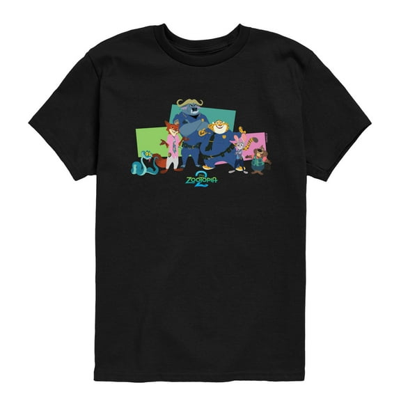 Zootopia 2 - Nick, Judy, And Friends - Toddler Short Sleeve Graphic T-Shirt