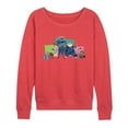 thumbnail image 1 of Zootopia 2 - Nick, Judy, And Friends - Women's French Terry Long Sleeve Pullover, 1 of 4