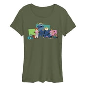 Zootopia 2 - Nick, Judy, And Friends - Women's Short Sleeve Graphic T-Shirt