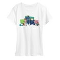 thumbnail image 1 of Zootopia 2 - Nick, Judy, And Friends - Women's Short Sleeve Graphic T-Shirt, 1 of 5