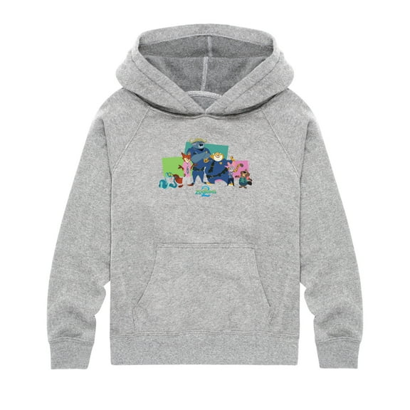 Zootopia 2 - Nick, Judy, And Friends - Youth Pullover Hoodie