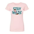 thumbnail image 1 of Zootopia 2 - Nick The Fox Stay Wilde - Juniors Fitted Short Sleeve Graphic T-Shirt, 1 of 4