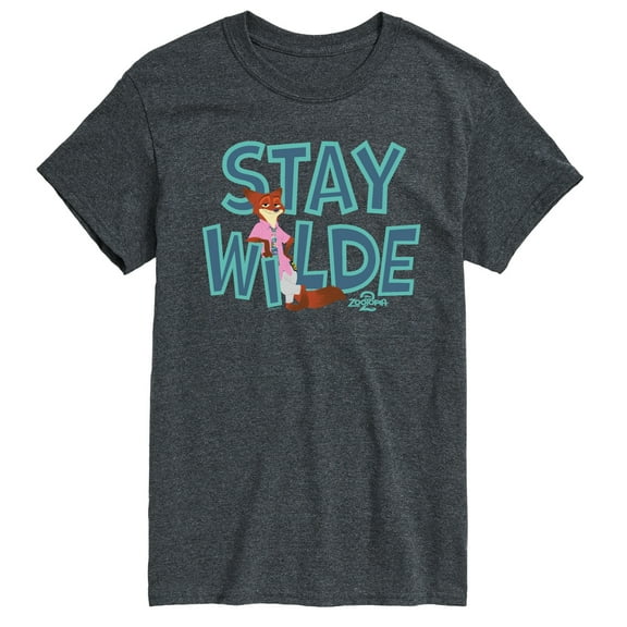 Zootopia 2 - Nick The Fox Stay Wilde - Men's Short Sleeve Graphic T-Shirt
