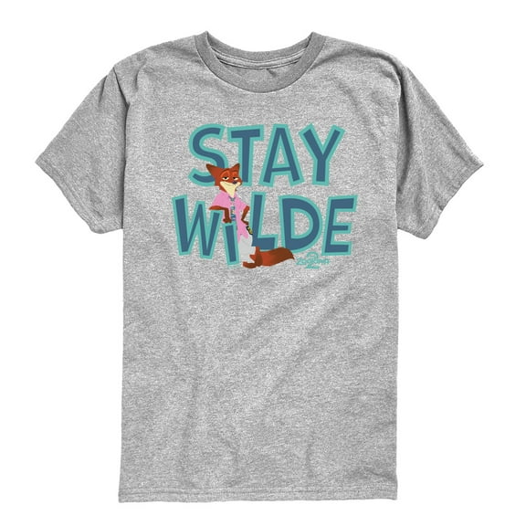 Zootopia 2 - Nick The Fox Stay Wilde - Toddler Short Sleeve Graphic T-Shirt