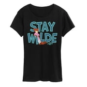 Zootopia 2 - Nick The Fox Stay Wilde - Women's Short Sleeve Graphic T-Shirt