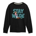 thumbnail image 1 of Zootopia 2 - Nick The Fox Stay Wilde - Youth Long Sleeve Graphic T-Shirt, 1 of 5