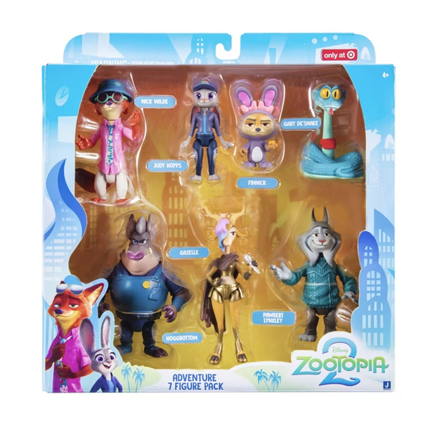 Zootopia 2 7-Pack - Display figures for ecommerce - Walmart