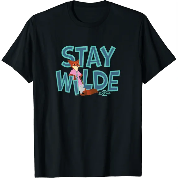 Zootopia 2 Nick Wilde Stay Wilde T-Shirt