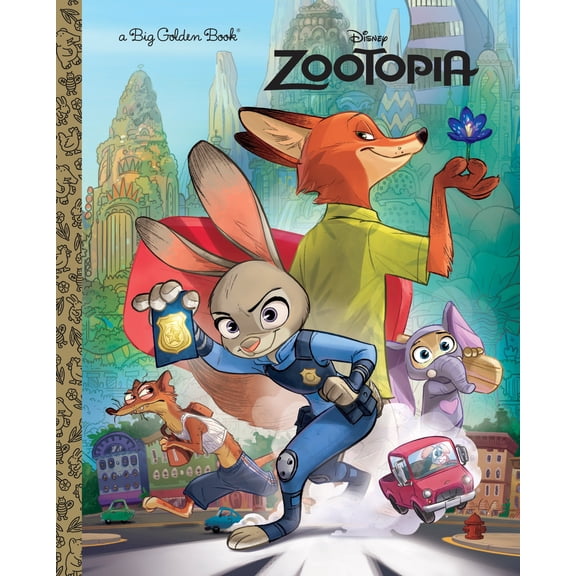 Pre-Owned Zootopia Big Golden Book