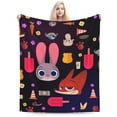 thumbnail image 1 of Zootopia Blanket, Super Soft Throw Blanket For Couch Sofa Bed, Cozy Lightweight Warm Flannel Blanket, 40"X30", 1 of 9