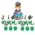 thumbnail image 1 of Zootopia Cake Topper Cupcake Set Party Supplies Decoration Birthday Decor Kit, 1 of 4