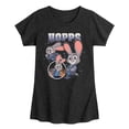 thumbnail image 1 of Zootopia - Hopps Bootleg - Youth Girls Fitted Short Sleeve T-Shirt, 1 of 4